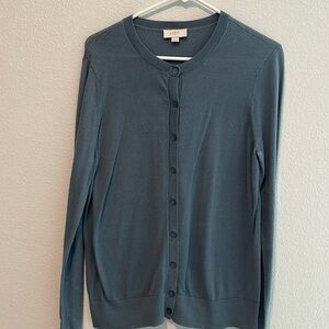 Ladies cardigan sweater size large